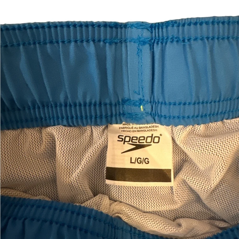 Speedo Youth Swimsuit Blue Youth‎ Large. Like new!